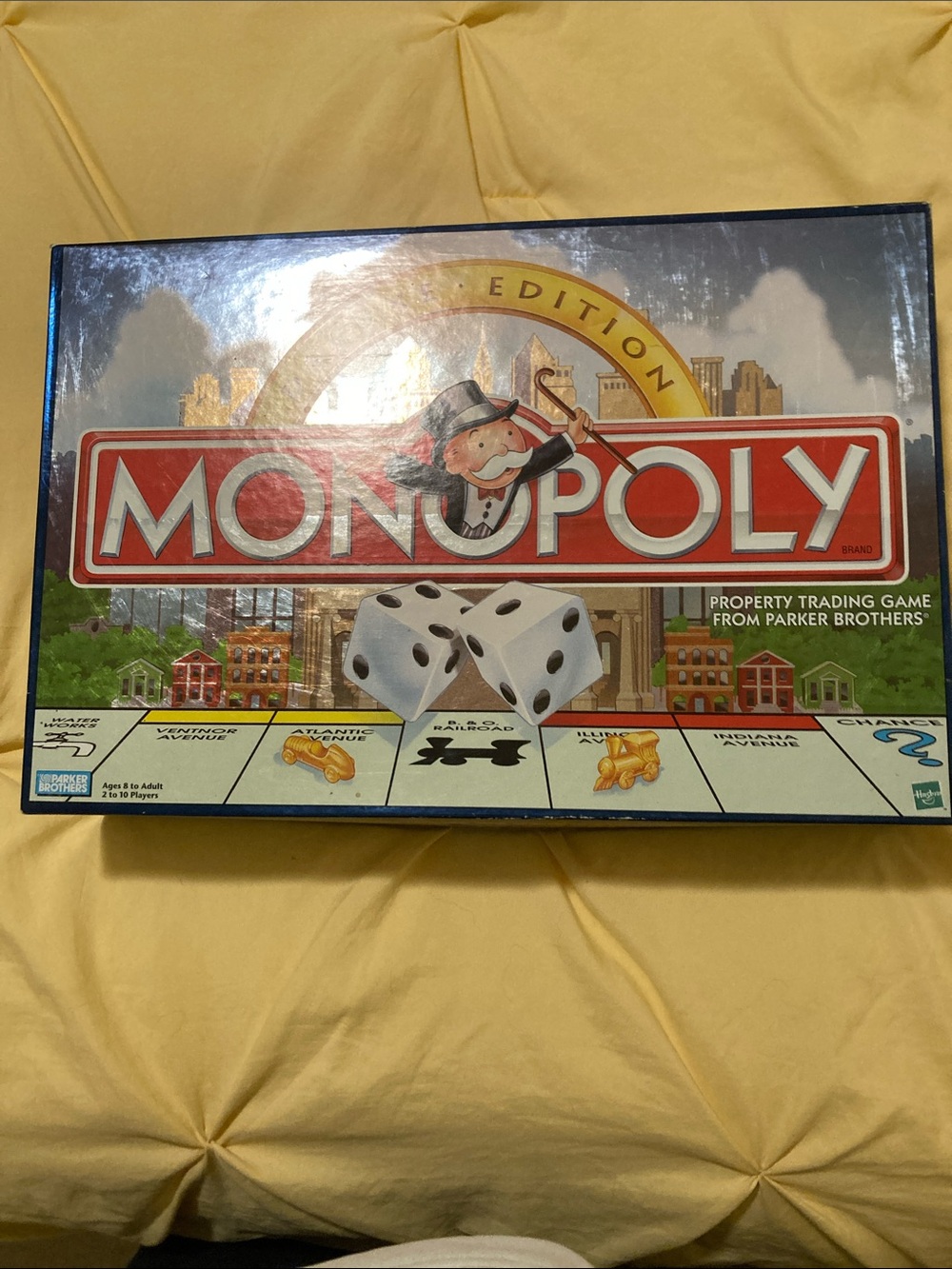 Hasbro Monopoly Board Game - Red, White, Blue